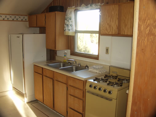 Cabin 10 Kitchen